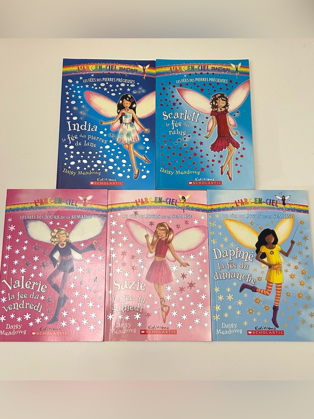FRENCH Arc-En-Ciel Fairy Childrens Books